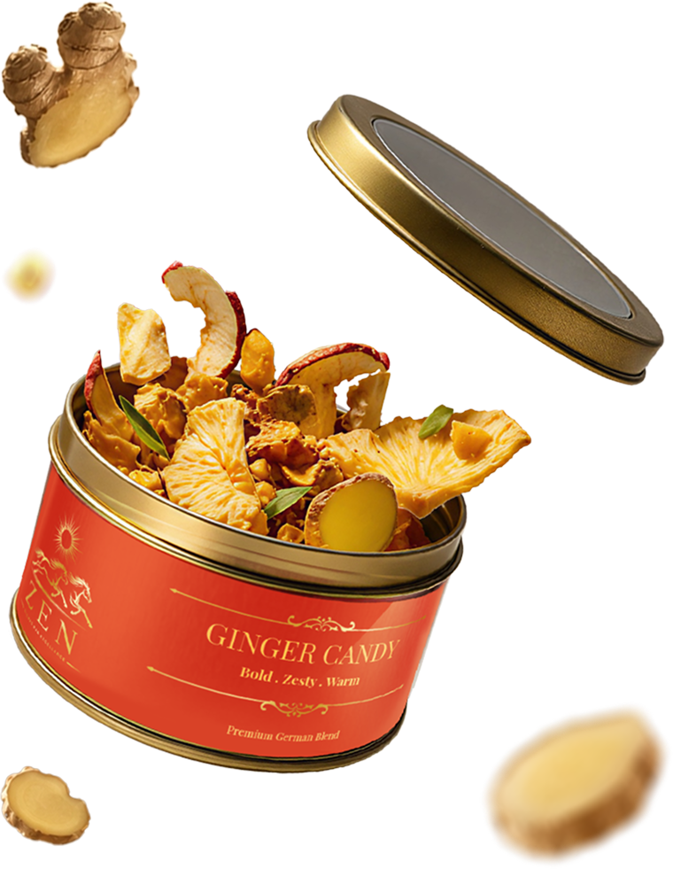Ginger Candy ZEN Tea blend tin