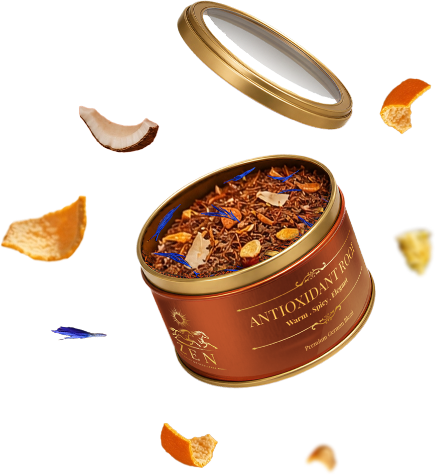 Antioxidant Rooi ZEN Tea blend tin