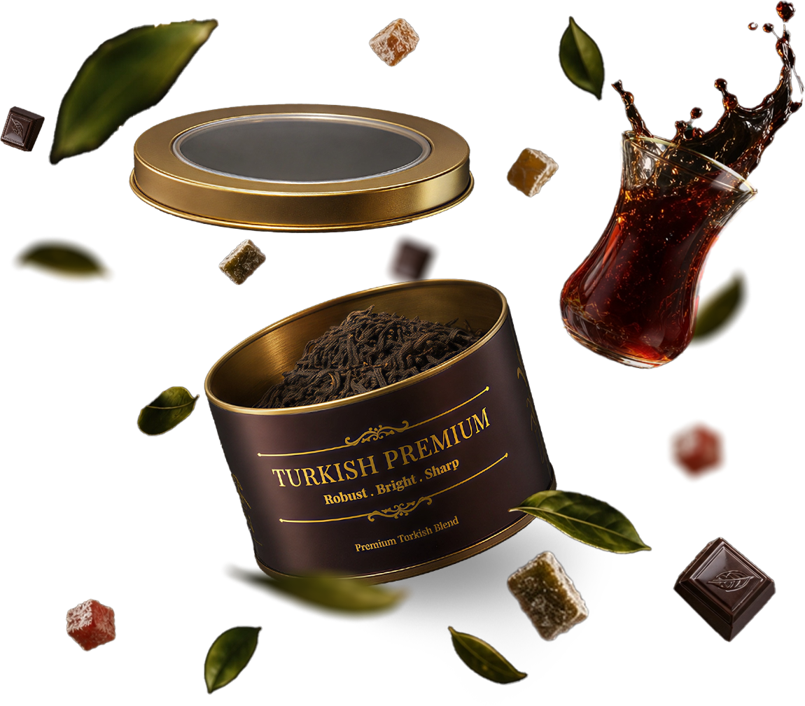 Turkish Premium ZEN Tea blend tin